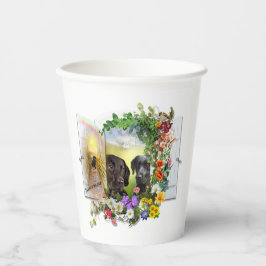Vasos De Papel Dos perros taza de papel