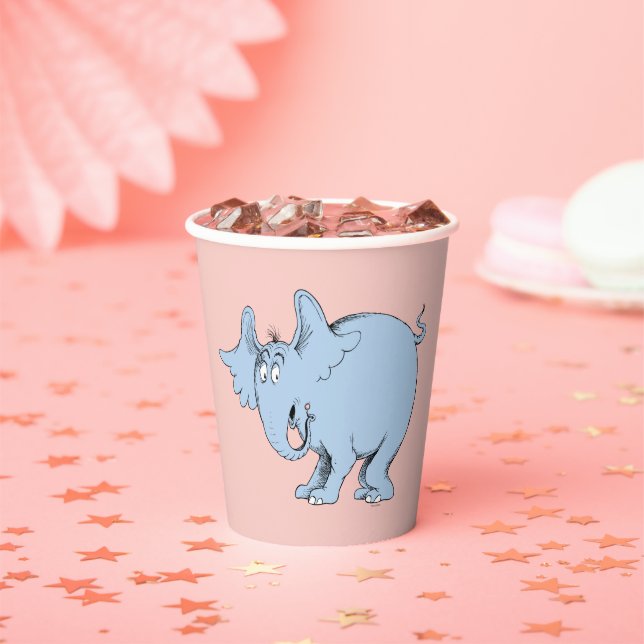 Vasos De Papel Dr. Seuss | Horton escucha a Quién (in situ)