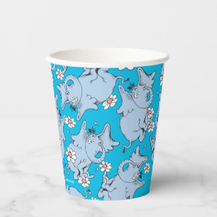 Vasos De Papel Dr. Seuss Horton escucha a Quién