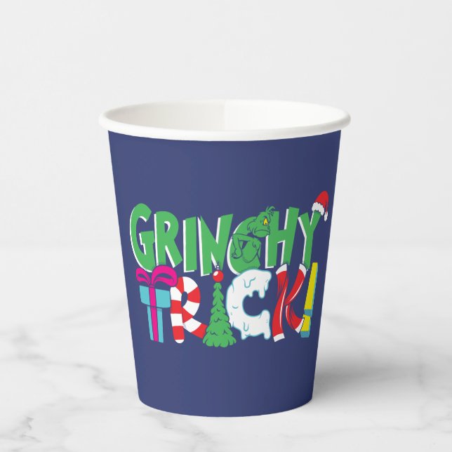 Vasos De Papel Dr. Seuss | Truco Gruñón (Izquierda)