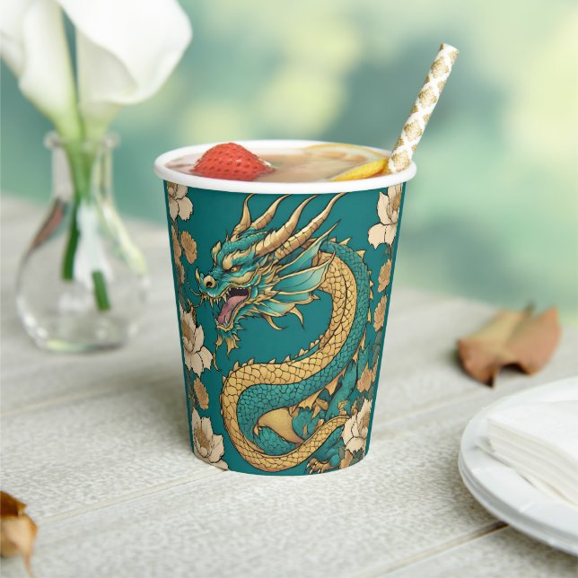 Vasos De Papel Dragon Paper Cup (in situ)