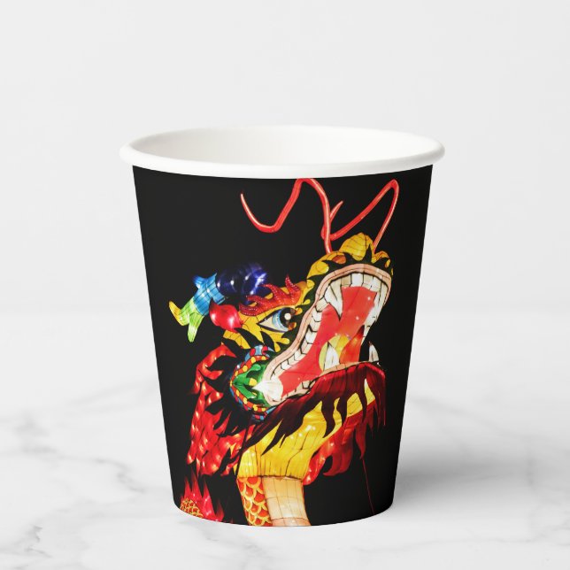 Vasos De Papel Dragón Tianlong (Anverso)