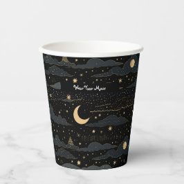 Vasos De Papel Dreamy Starry Night