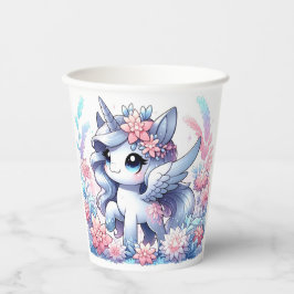 Vasos De Papel Dreamy Sweet Unicorn Baby Shower