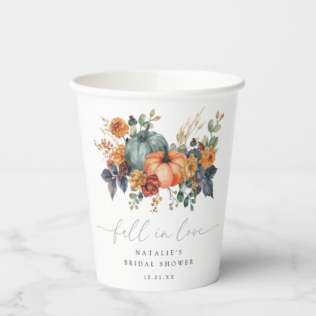 Vasos De Papel Ducha Bridal Elegante (Izquierda)