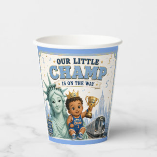 Vasos De Papel Ducha de Baloncesto Little Champ BABY