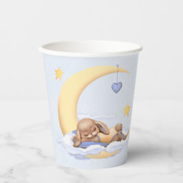 Vasos De Papel Ducha de bebé con taza de papel.