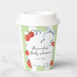 Vasos De Papel Ducha de bebé de tomate acuático