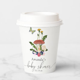 Vasos De Papel Ducha de bebé para hongos