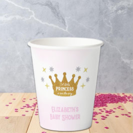 Vasos De Papel Ducha de Bebé Princesita