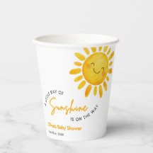 Ducha de bebé Un pequeño rayo de sol