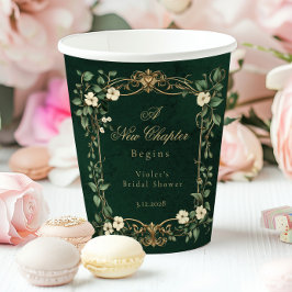 Vasos De Papel Ducha de Novia Amantes de Libros de Fantasía Nuevo