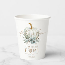 Vasos De Papel Ducha de Novia Enamorarse