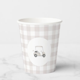 Vasos De Papel Ducha neutra para bebés de golf