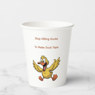 Vasos De Papel duck tape sarcasm