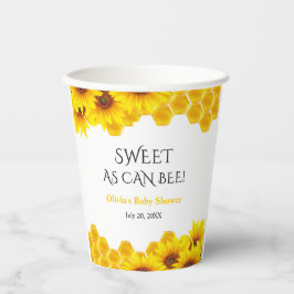 Vasos De Papel Dulce como puede ser la colmena amarilla para la d