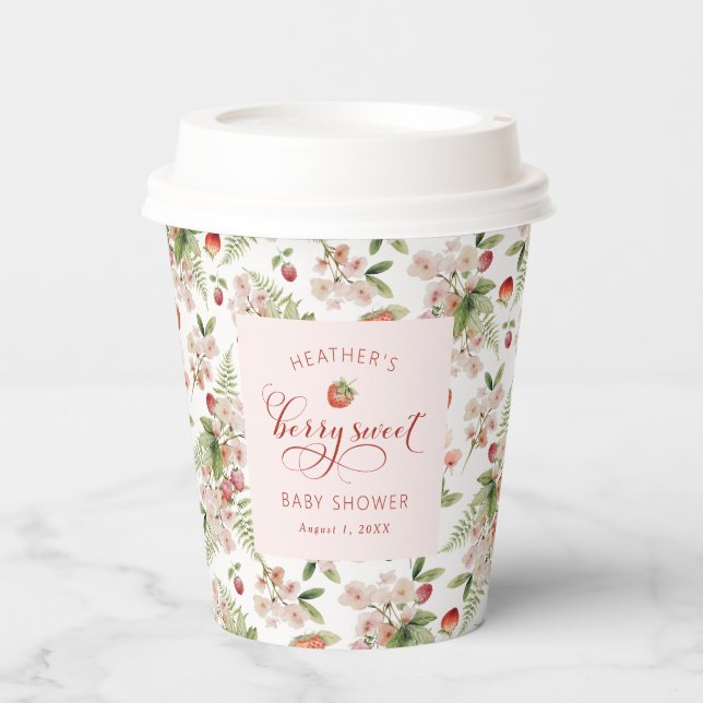 Vasos De Papel Dulce de Frutas (Anverso)