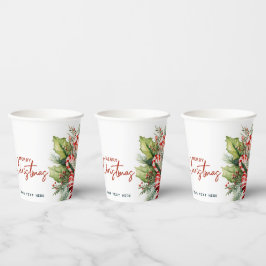 Vasos De Papel Dulce dulce dulce canes Candy Feliz Personalizado 