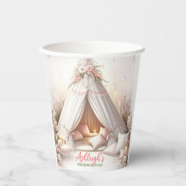 Vasos De Papel Dulce Fiesta Pajama Girly Sleepover Cumpleaños