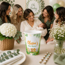 Dulce Jardín Botánico De Animales Para Baby Shower