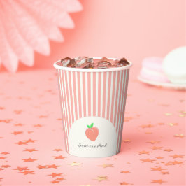 Vasos De Papel Dulce moderno como franjas de cobre