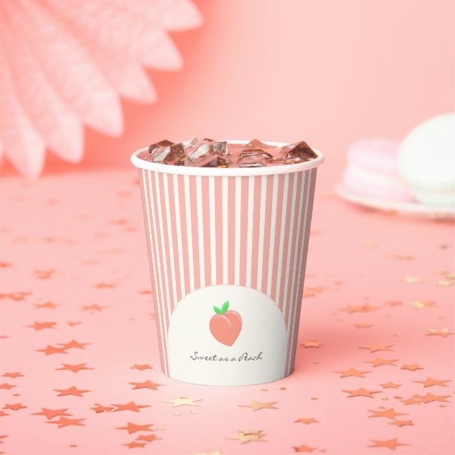 Vasos De Papel Dulce moderno como franjas de cobre (in situ)