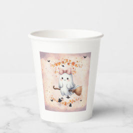 Vasos De Papel Dulce Murciélago Calabaza Fantasma Halloween