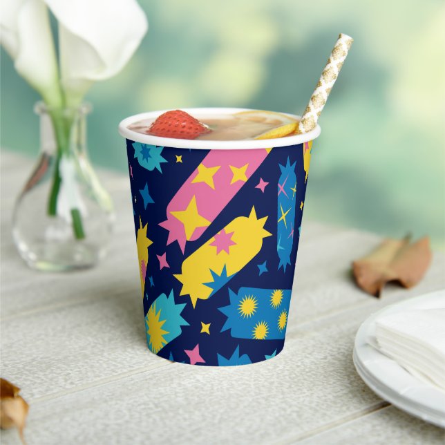 Vasos De Papel Dulces caramelos. (in situ)