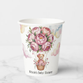 Vasos De Papel Dulces sueños Niña ducha