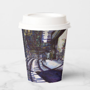 Vasos De Papel Dustar el piano
