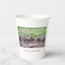 Vasos De Papel Earth’s Glow and Healing Japanese Flowers/EarthDay