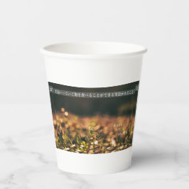 Vasos De Papel Earth’s Glow and Healing Japanese Flowers/EarthDay