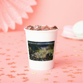 Vasos De Papel Earth’s Glow and Healing Japanese Flowers/EarthDay