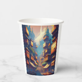 Vasos De Papel Edificios