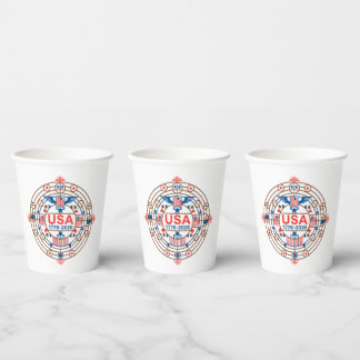 VASOS DE PAPEL EE.UU. 1776-2026