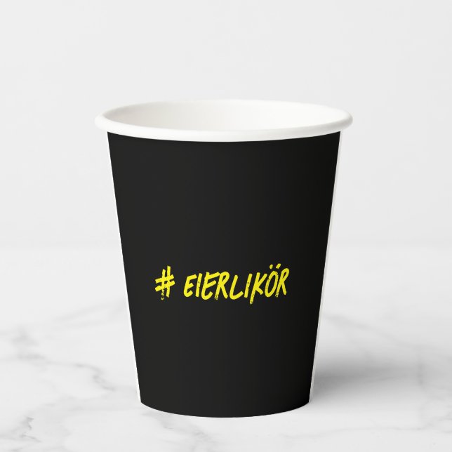 Vasos De Papel Eierlikör (Anverso)