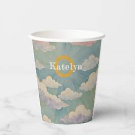 Vasos De Papel El abrazo de Daybreak personalizado