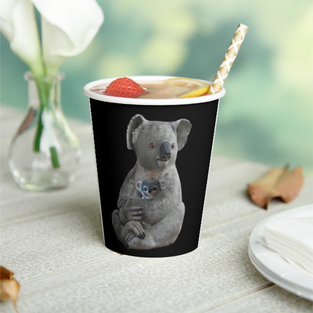 Vasos De Papel El abrazo de una madre (in situ)