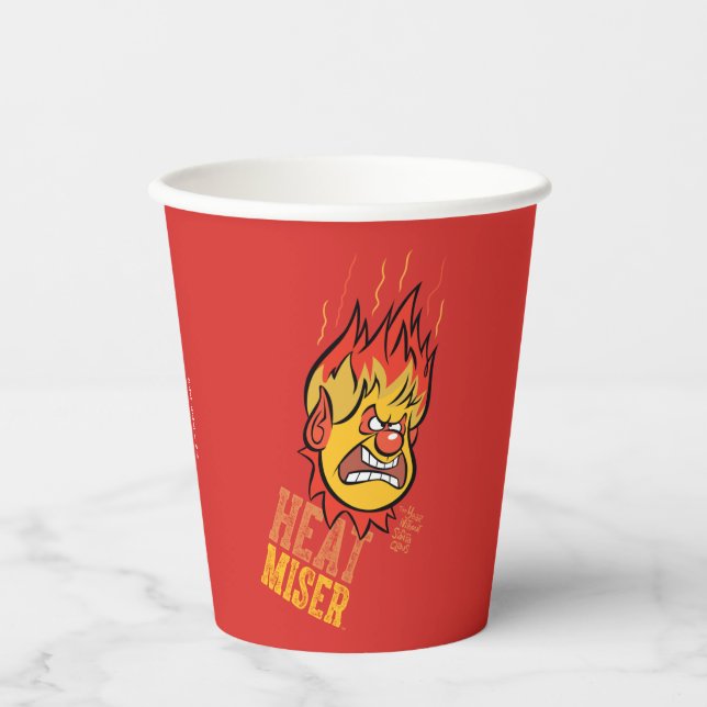 Vasos De Papel EL AÑO SIN UN SANTA CLAUS™ Fuming Heat Miser (Anverso)