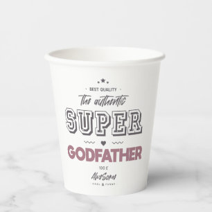 Vasos De Papel El auténtico superpadrino