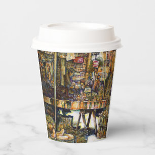 Vasos De Papel El brillo de la creatividad