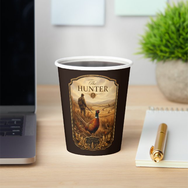 Vasos De Papel El Cazador (in situ)