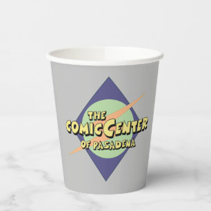 Vasos De Papel El Centro de Cómics de Pasadena