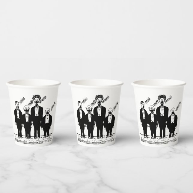 Vasos De Papel El Cuarteto, cantando (Multi)