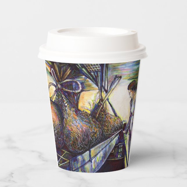 Vasos De Papel El devastador destino de la vida (Anverso)