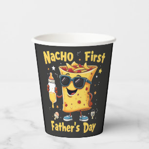 Vasos De Papel El día del primer padre de Nacho Cinco De Mayo Pap
