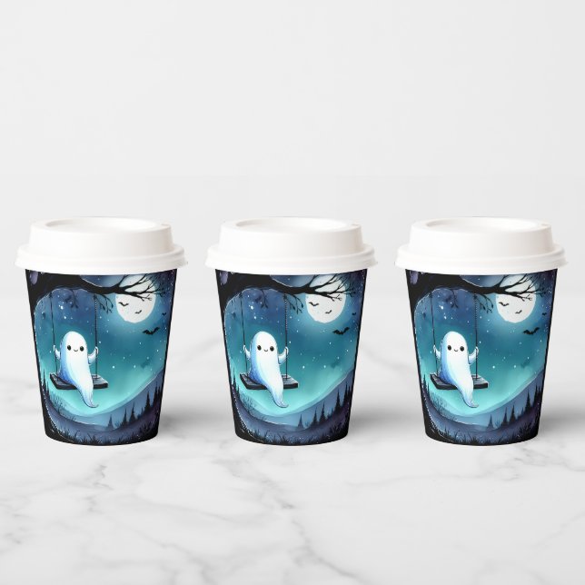 Vasos De Papel El fantasma del balanceo suave (Multi)