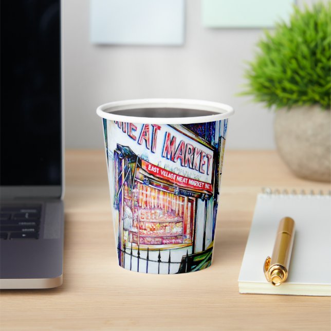 Vasos De Papel El jardín de la sabiduría del East Village (in situ)