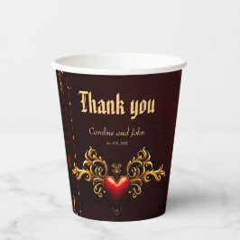 Vasos De Papel El maravilloso arte de la elegancia gótica.