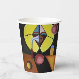 Vasos De Papel El Médico de la peste - Pintura de petróleo